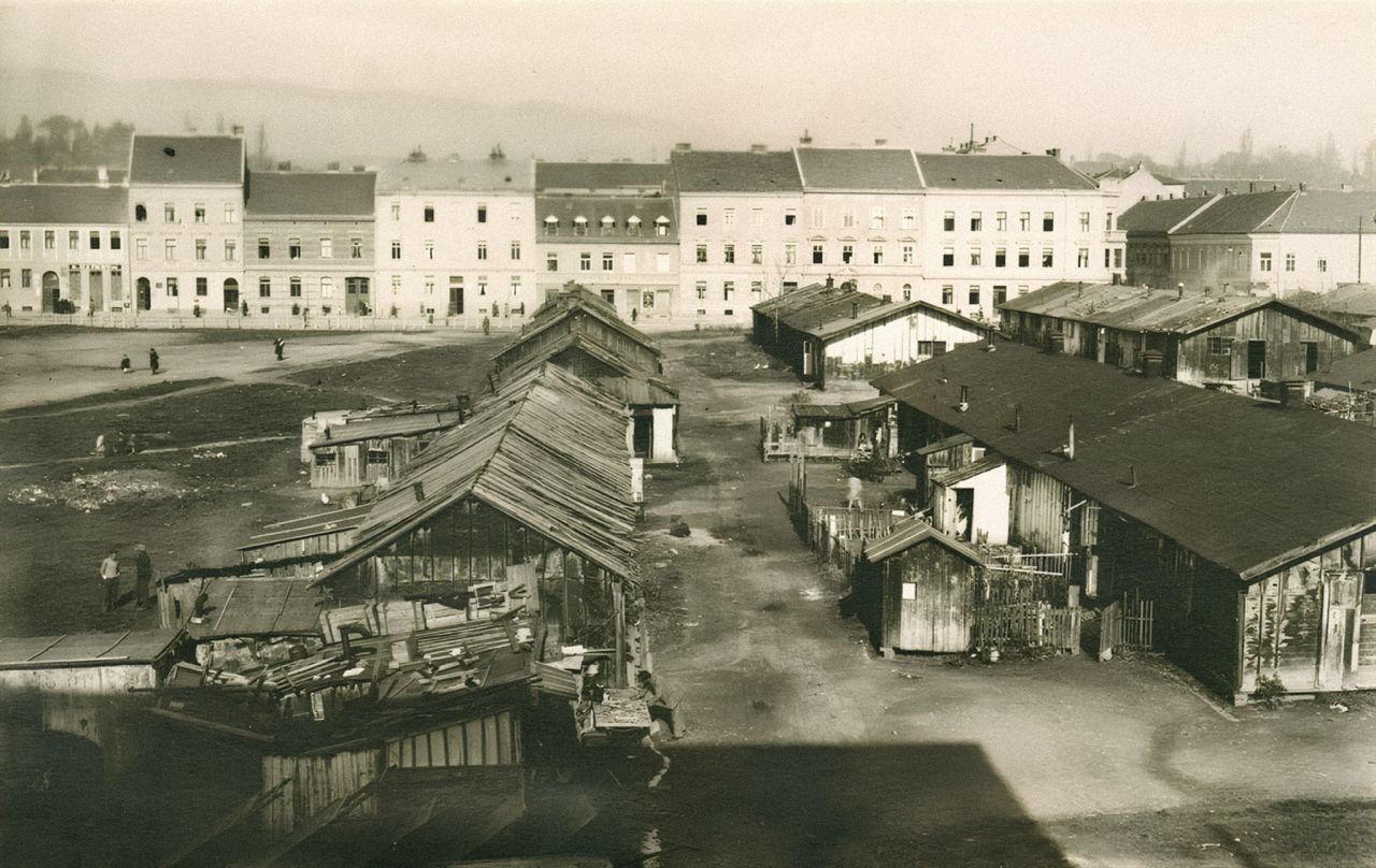 Stambena bijeda u Zagrebu 1924. godine, Barake na Ciglani, Klaićeva ulica (Zbirka Vladimira Ćepulića)